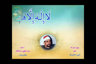 فرازی زیبا از استاد سید متولی عبدالعال